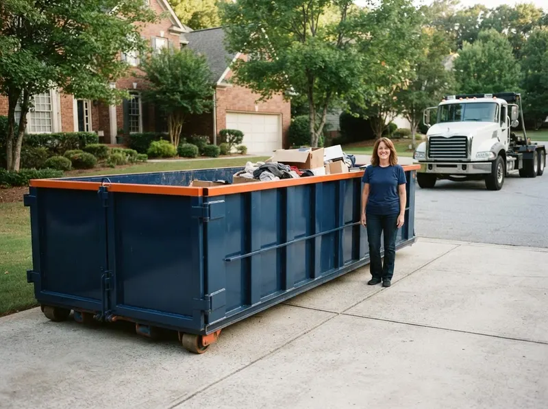 Residential Cleanout Dumpster Service in Atlanta, GA